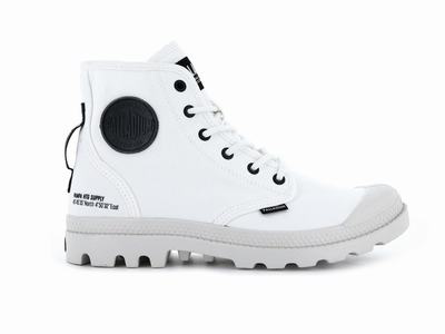 Botas Palladium PAMPA HI HTG SUPPLY Hombre Blancas | Costa Rica-97521